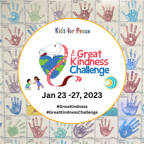 The Great Kindness Challenge, January 23 - 27, 2023 